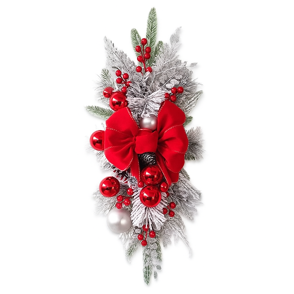 Frosted Holiday Wreaths