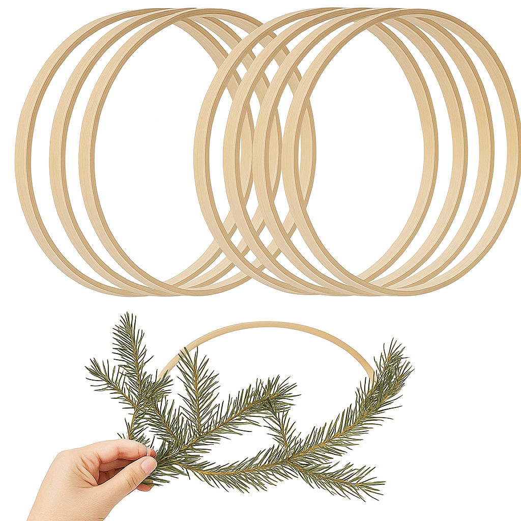 Christmas Wreath Making Hoop Set🎄