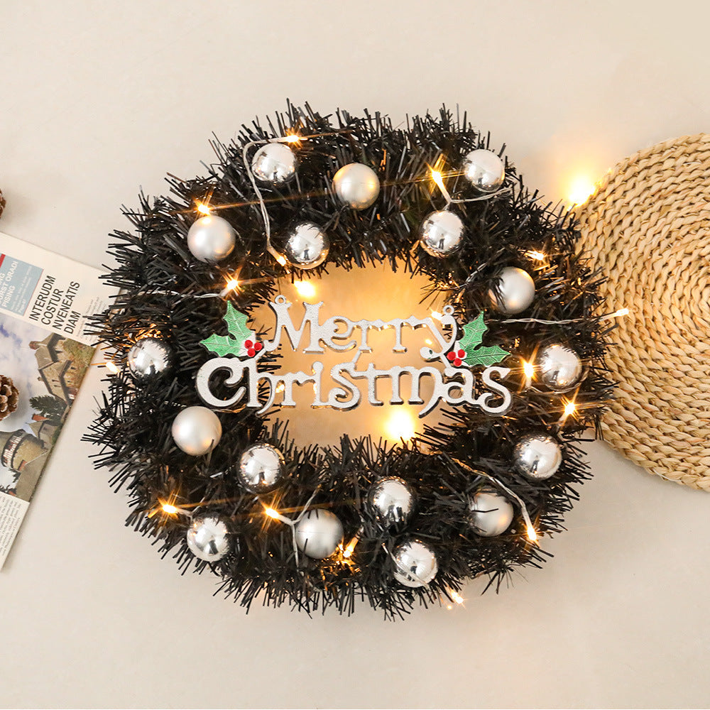 Wreath With Merry Christmas Sign