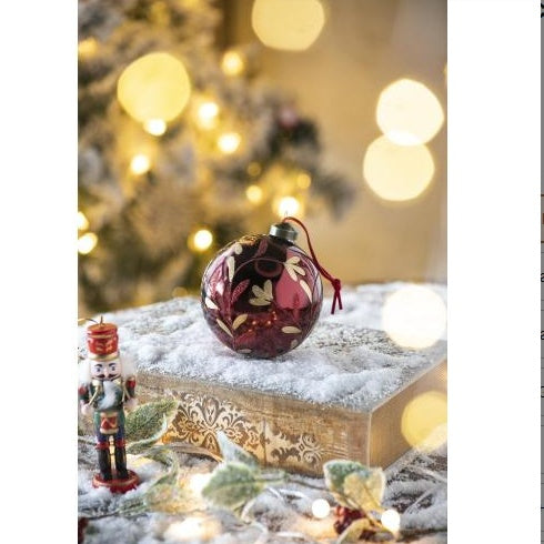 D3.9 Christmas Ball Ornaments, Glass