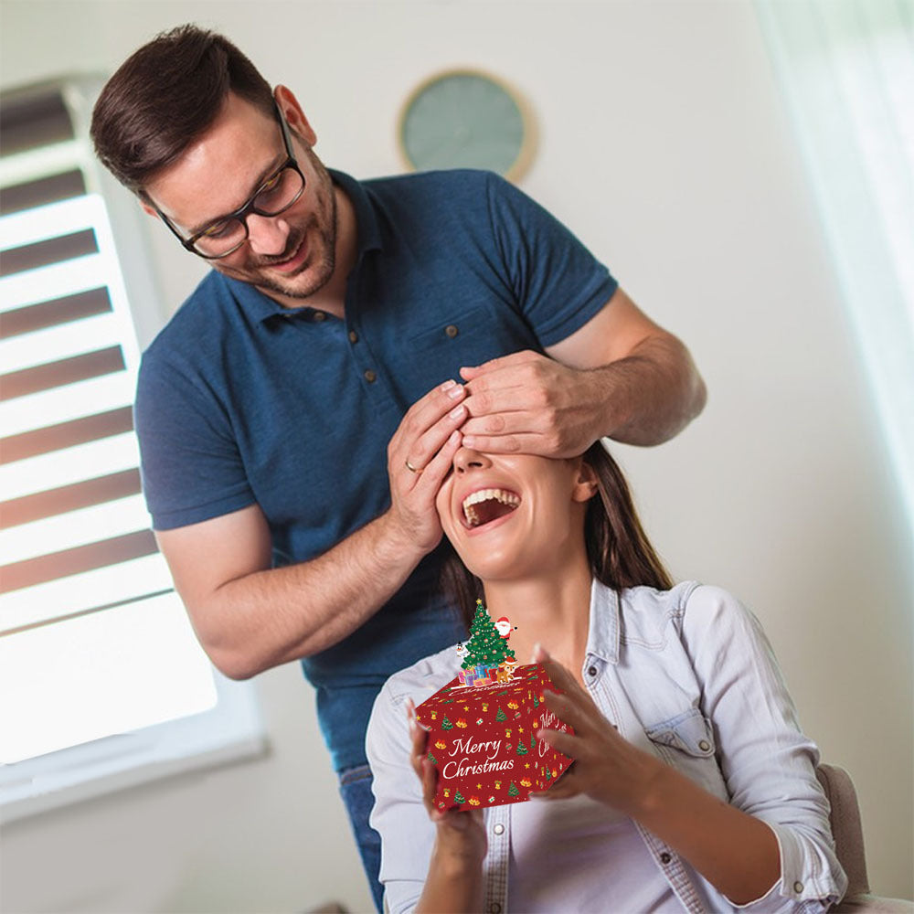 1PC Christmas Cash Gift Box