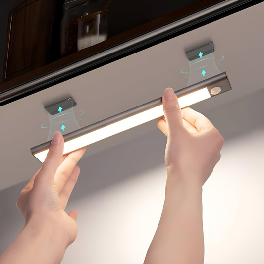 Rechargeable Motion Sensor LED– Magnetic Under-Cabinet Bar