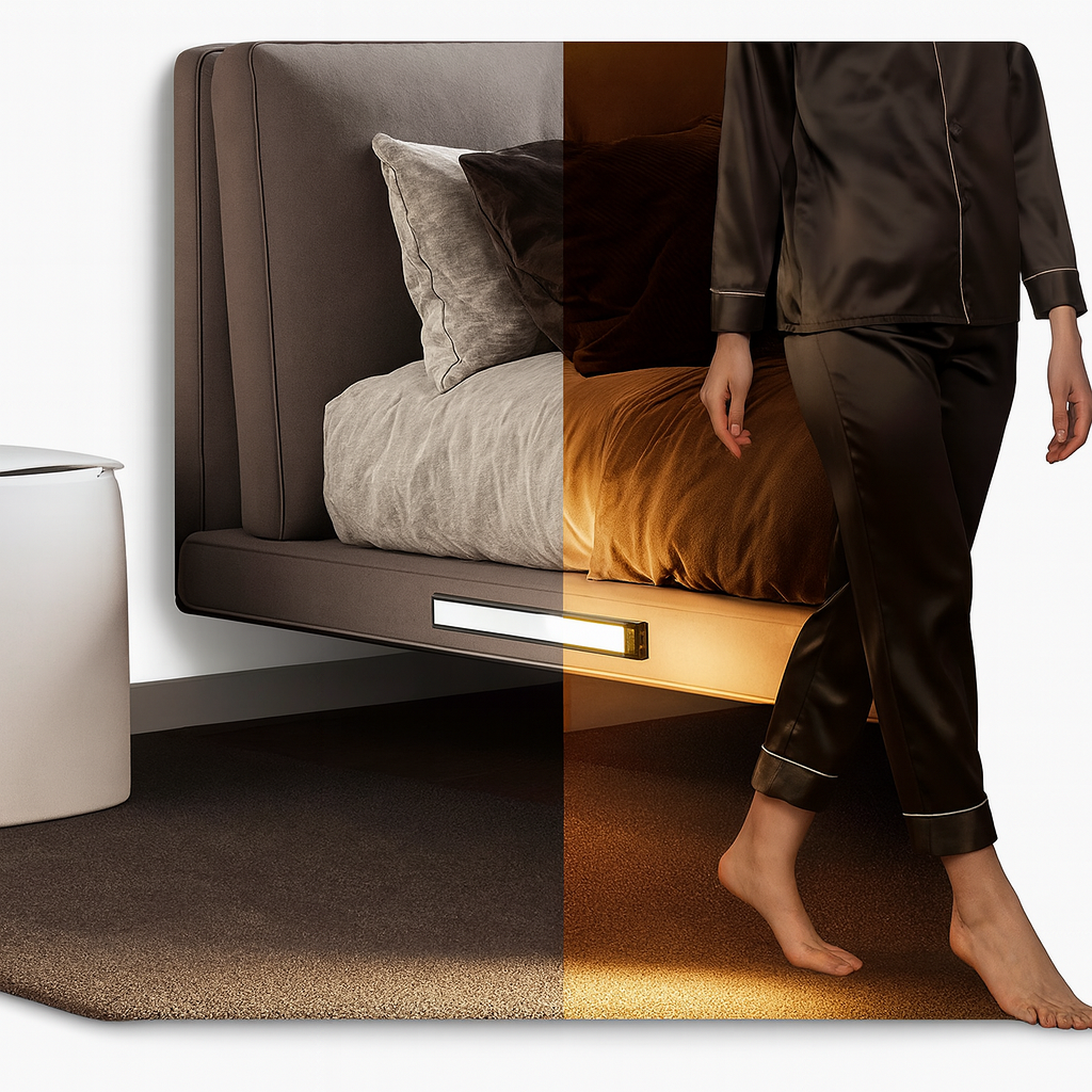 Rechargeable Motion Sensor LED– Magnetic Under-Cabinet Bar