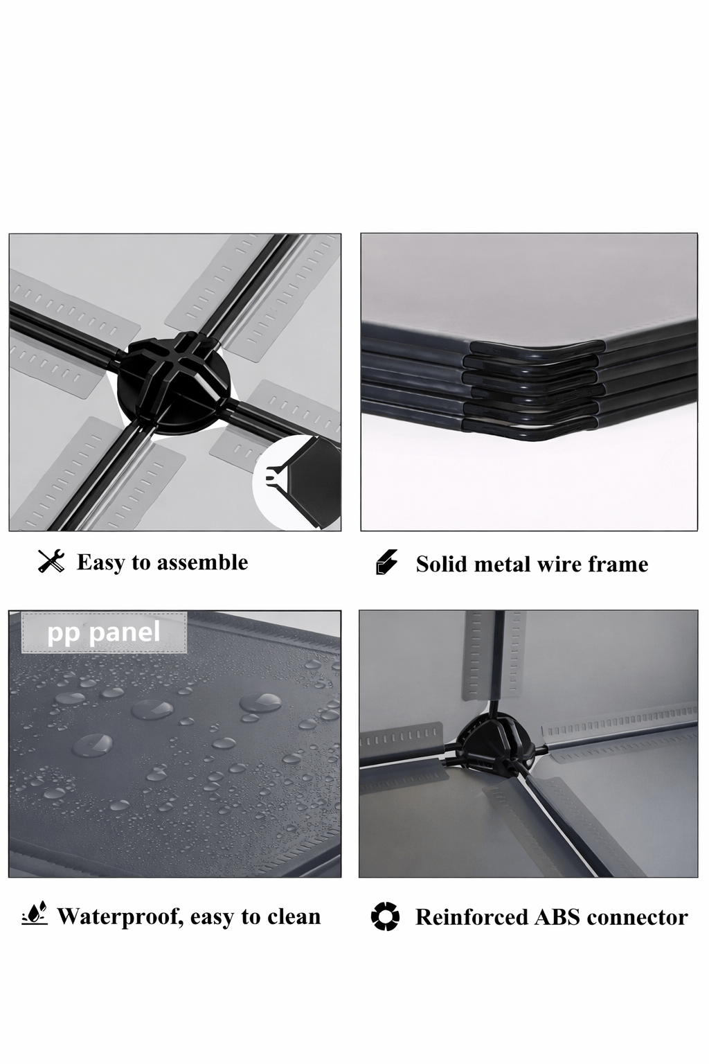 6 - Cube Modular Storage Organizer – DIY Plastic Storage Cabinet - Glowonlite - Glowonlite