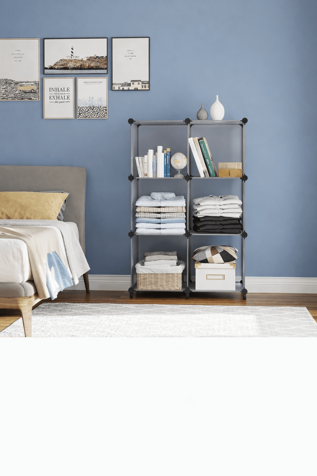 6 - Cube Modular Storage Organizer – DIY Plastic Storage Cabinet - Glowonlite - Glowonlite