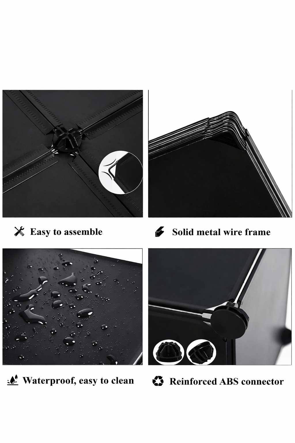 6 - Cube Modular Storage Organizer – DIY Plastic Storage Cabinet - Glowonlite - Glowonlite