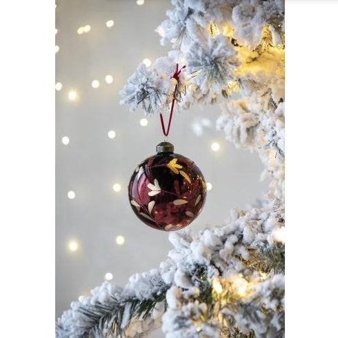 D3.9 Christmas Ball Ornaments, Glass