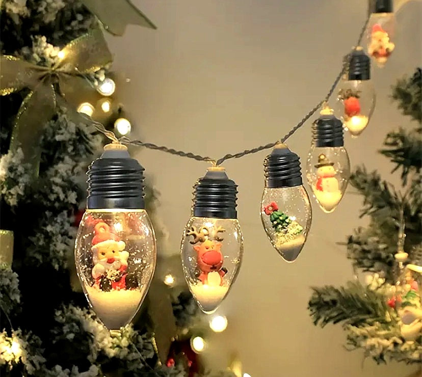 Snow Globe String Lights