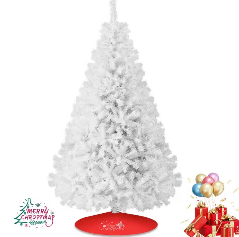 Snowy White Christmas Tree