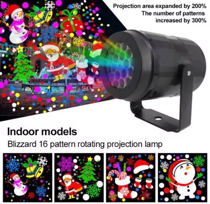 Waterproof Outdoor Snowflake Projector Light