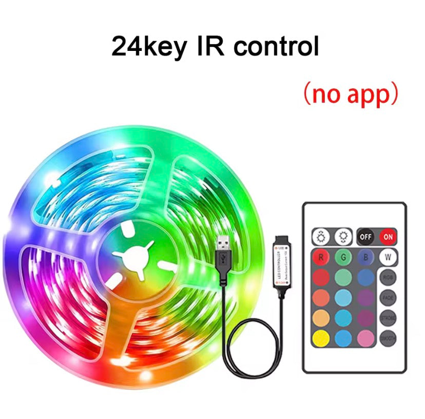 RGB LED Strip Lights with Remote & App Control – 5m / 10m / 20m / 30m