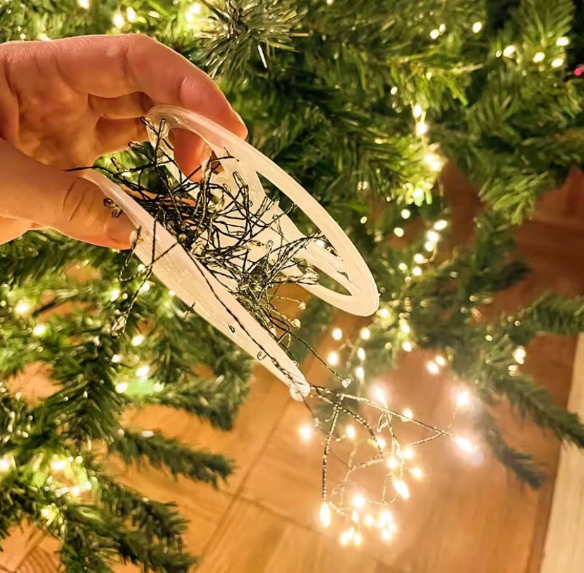 Warm White LED Christmas Tree Fairy Lights – 1000+ Micro Lights on Spool