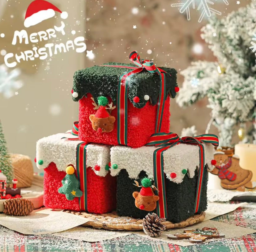 Velvet Christmas gift box