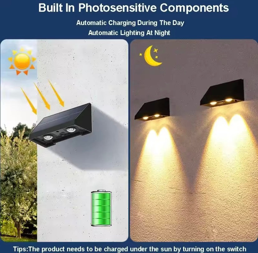 Waterproof RGB Outdoor Wall Lamp