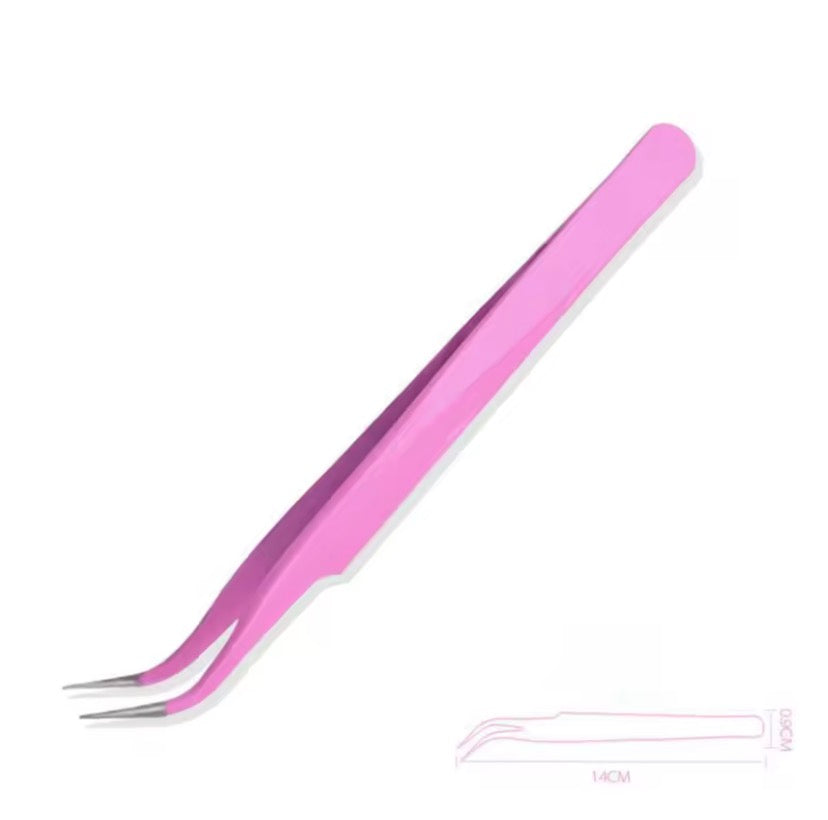 Precision Pointed Tweezers – 14cm Stainless Steel Craft & Beauty Tool