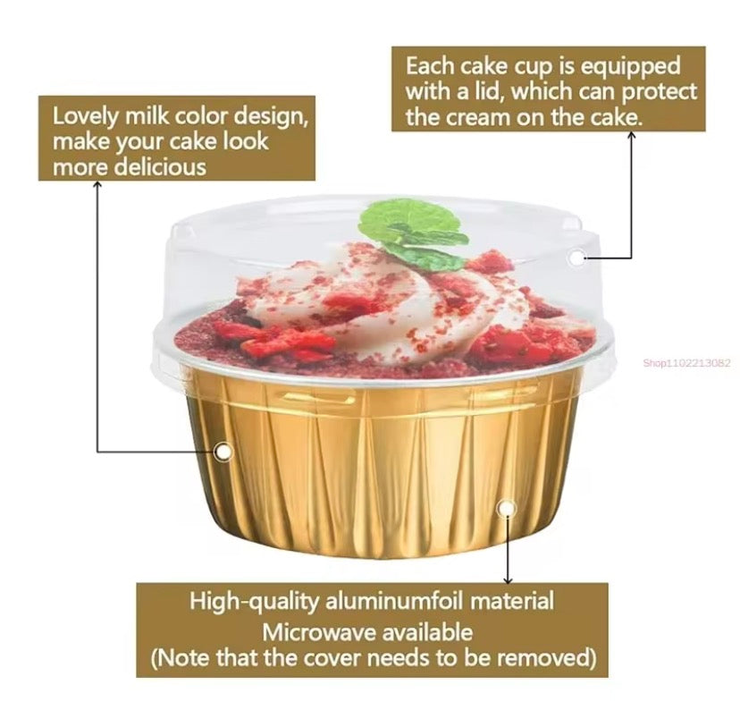 Premium Aluminum Foil Baking Cups.