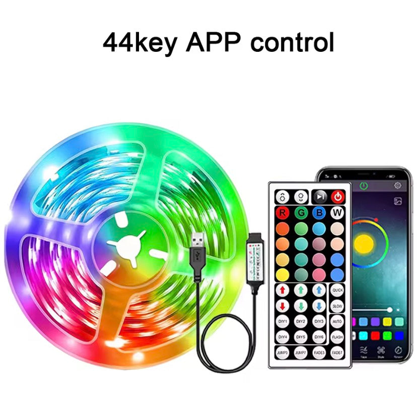 RGB LED Strip Lights with Remote & App Control – 5m / 10m / 20m / 30m