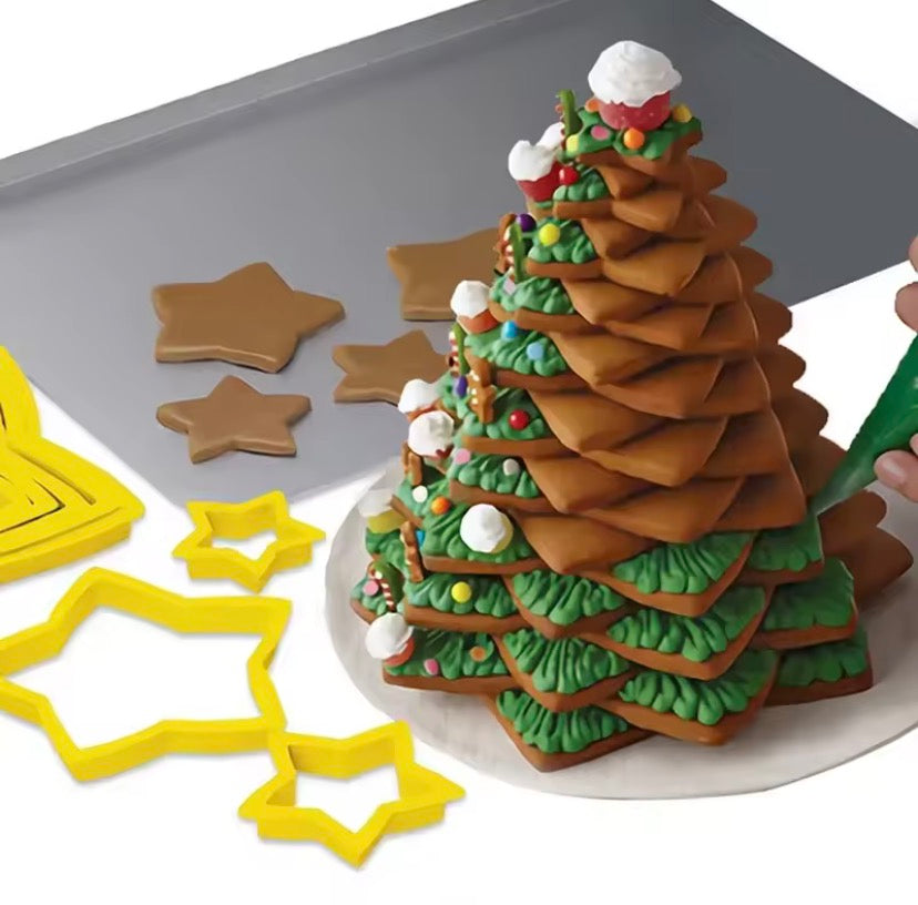 TwinkleBake™ Star Cookie Cutter Set