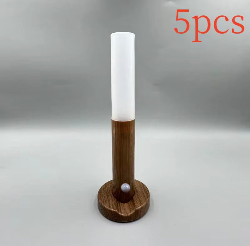 Nordic Glow™ Motion Sensor Wooden Table Lamp
