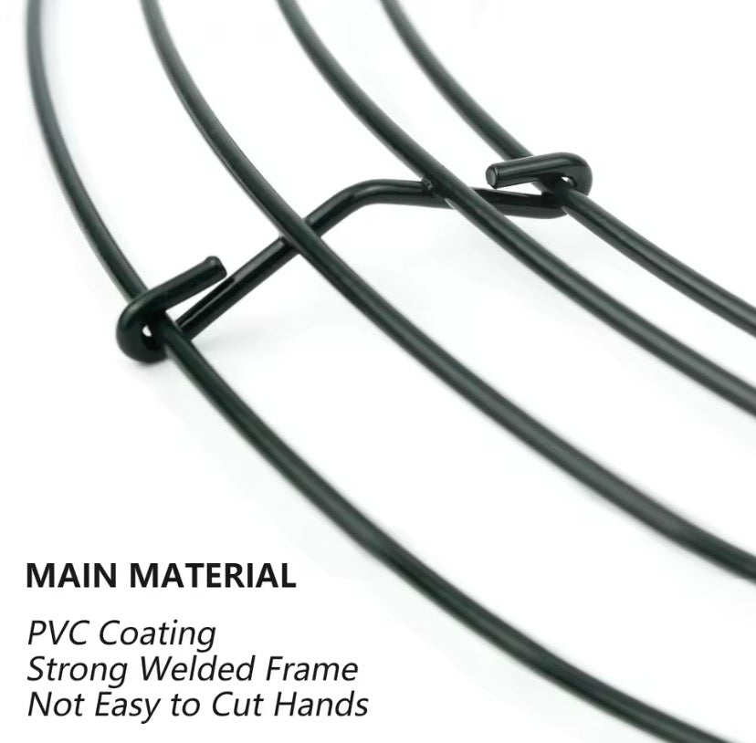 Metal Wreath Frame Rings – 10” DIY Floral & Holiday Wreath Base (Set of 5)