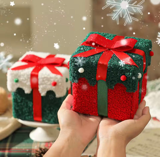Velvet Christmas gift box
