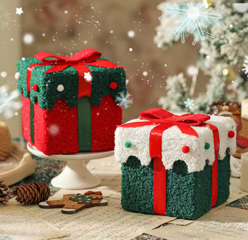 Velvet Christmas gift box