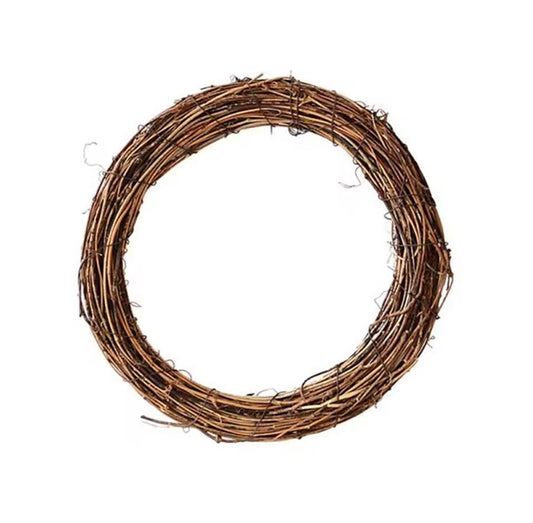 Natural Grapevine Wreath Ring – DIY Floral & Wedding Decor