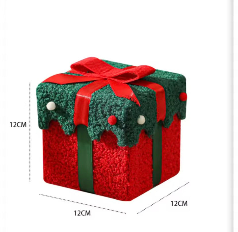 Velvet Christmas gift box