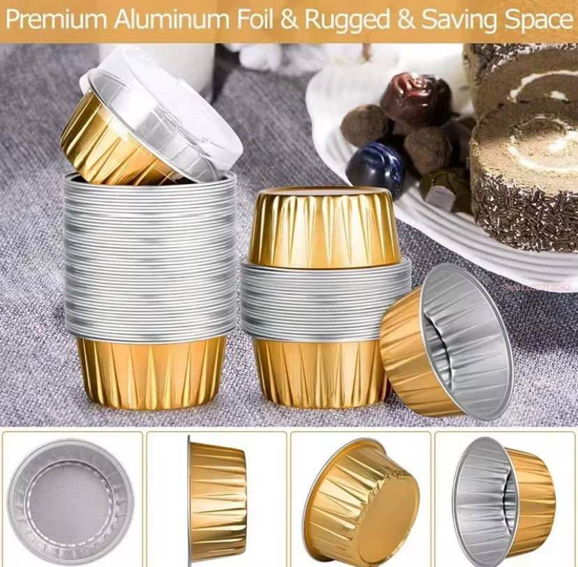 Premium Aluminum Foil Baking Cups.