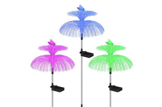 LED Fiber Optic Flower Light