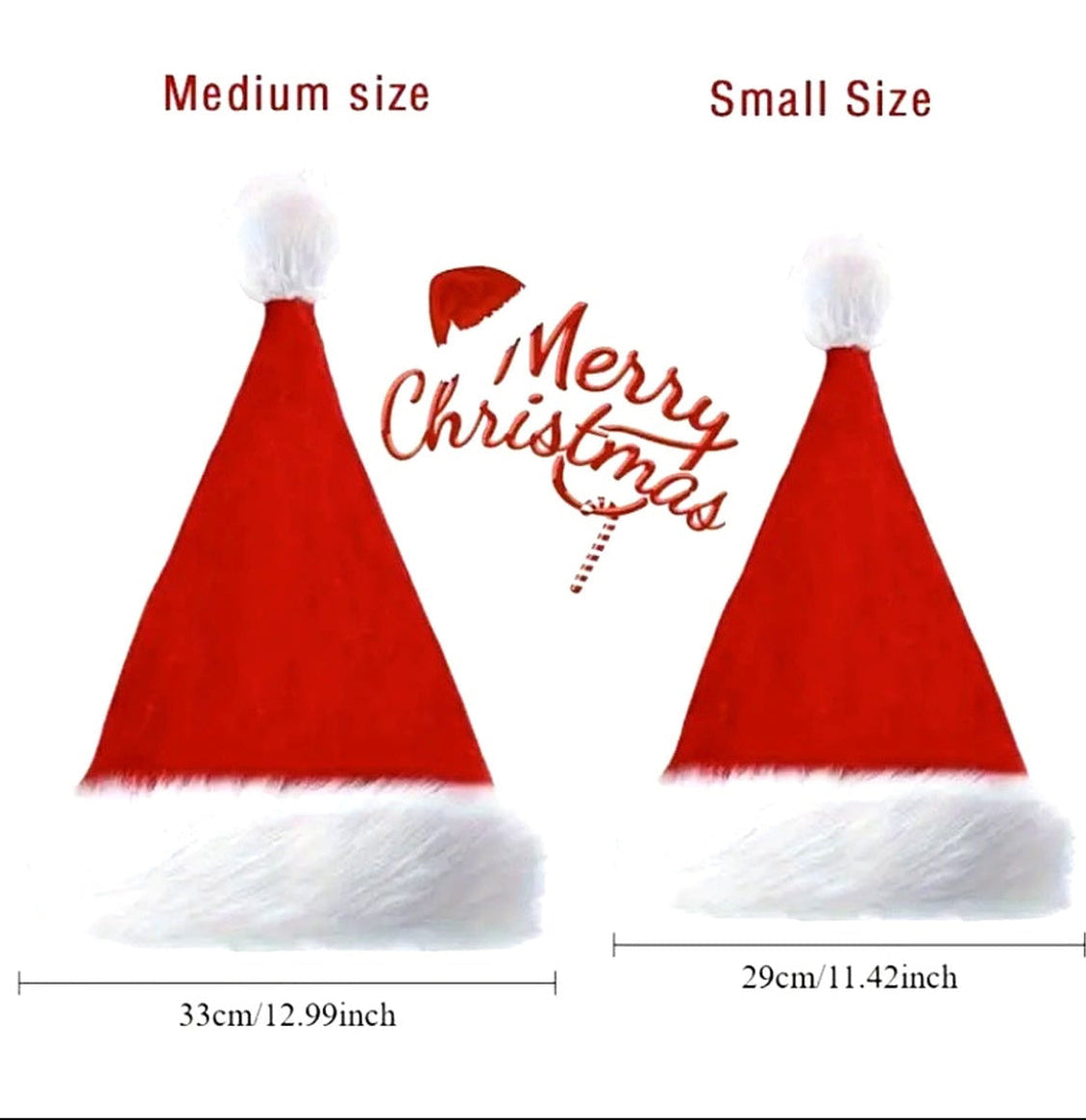 Festive LED Light-Up Santa Claus Hat