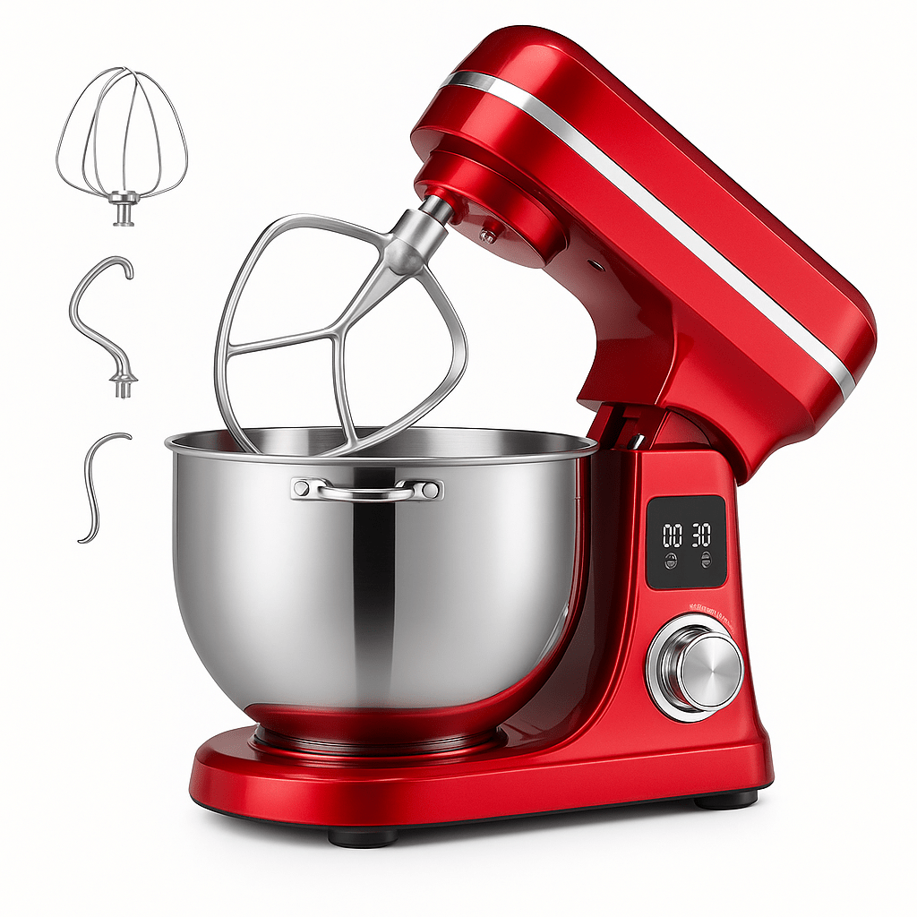 BM - 601 Professional Stand Mixer (6L, 1200W) - Glowonlite - Glowonlite