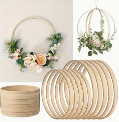 Christmas Wreath Making Hoop Set