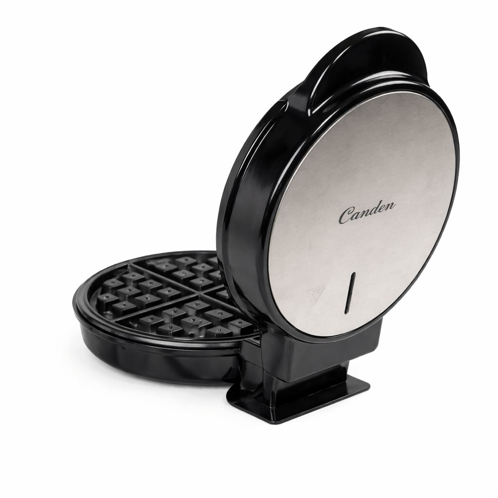 Condere Compact Electric Waffle Maker – Non - Stick, Quick Heat, Home Dessert Maker - Glowonlite - Glowonlite