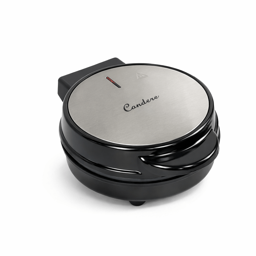 Condere Compact Electric Waffle Maker – Non - Stick, Quick Heat, Home Dessert Maker - Glowonlite - Glowonlite
