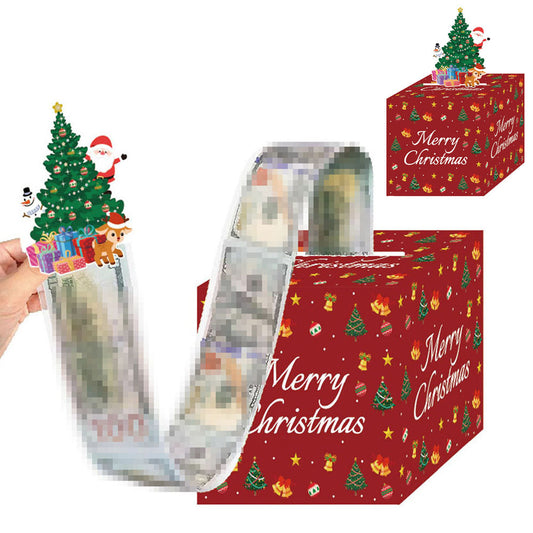 1PC Christmas Cash Gift Box