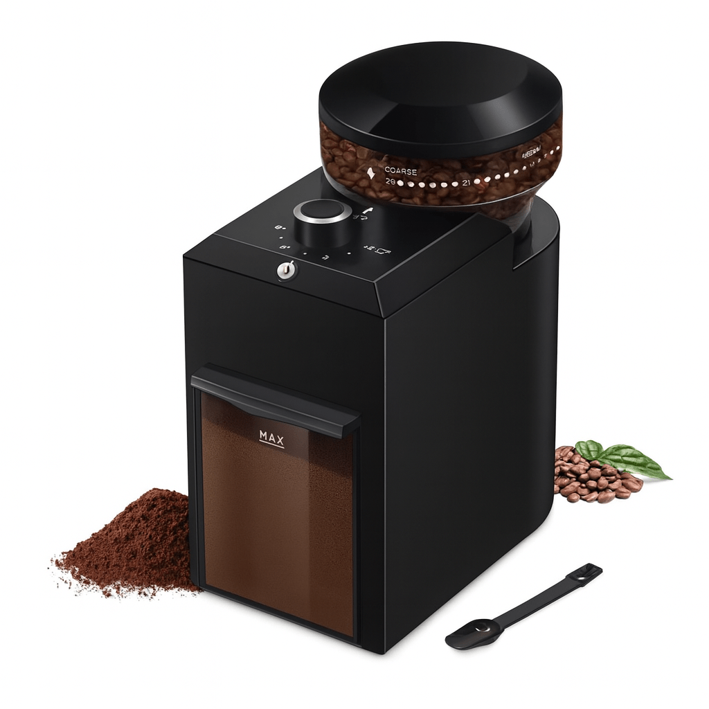 Electric Burr Coffee Grinder – Adjustable Grind Precision - Glowonlite - Glowonlite