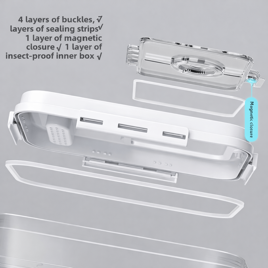 FreshFlow Airtight Food Storage Container with Pour Spout - Glowonlite - Glowonlite