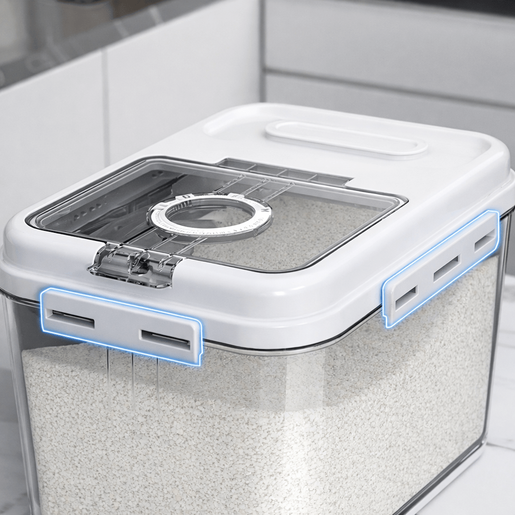 FreshFlow Airtight Food Storage Container with Pour Spout - Glowonlite - Glowonlite