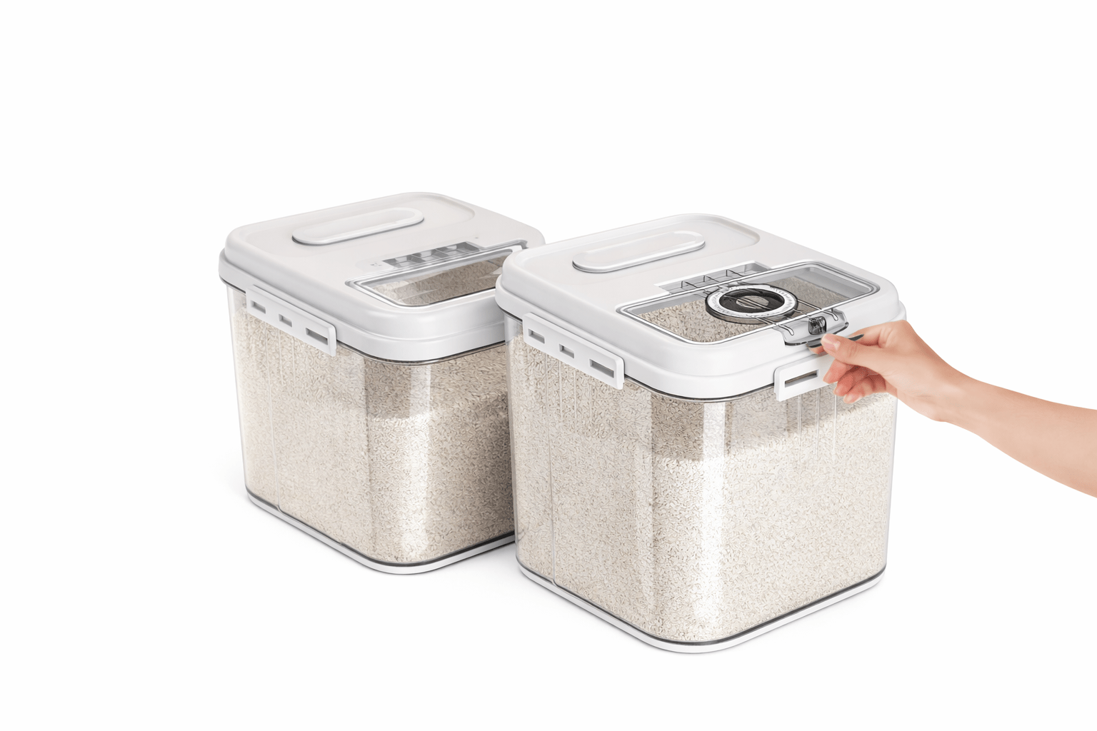 FreshFlow Airtight Food Storage Container with Pour Spout - Glowonlite - Glowonlite