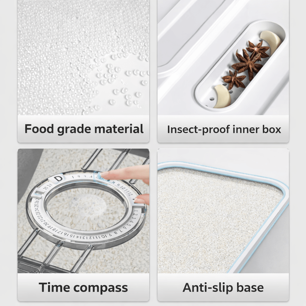 FreshFlow Airtight Food Storage Container with Pour Spout - Glowonlite - Glowonlite