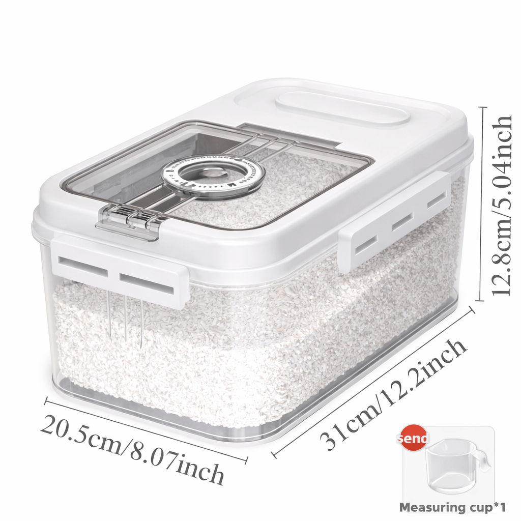 FreshFlow Airtight Food Storage Container with Pour Spout - Glowonlite - Glowonlite