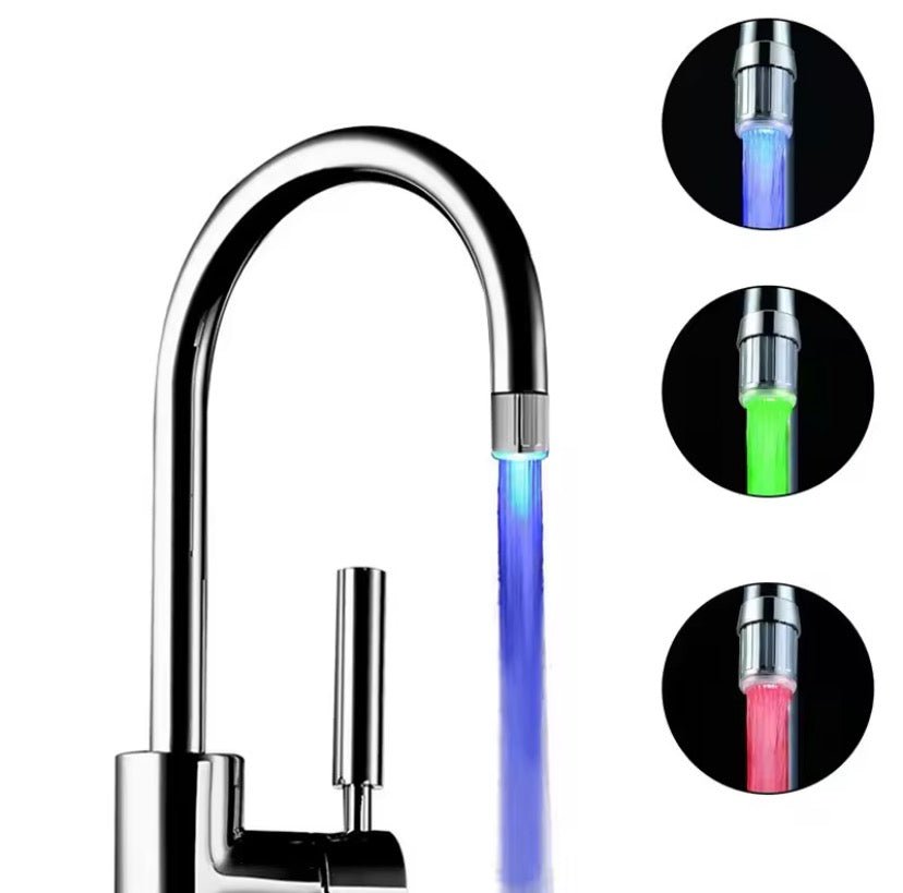 LED Faucet Light – Automatic Color Changing - Glowonlite - Glowonlite
