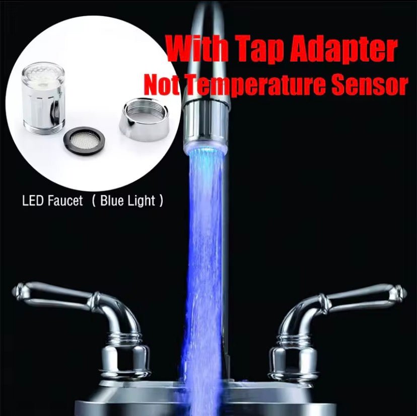 LED Faucet Light – Automatic Color Changing - Glowonlite - Glowonlite