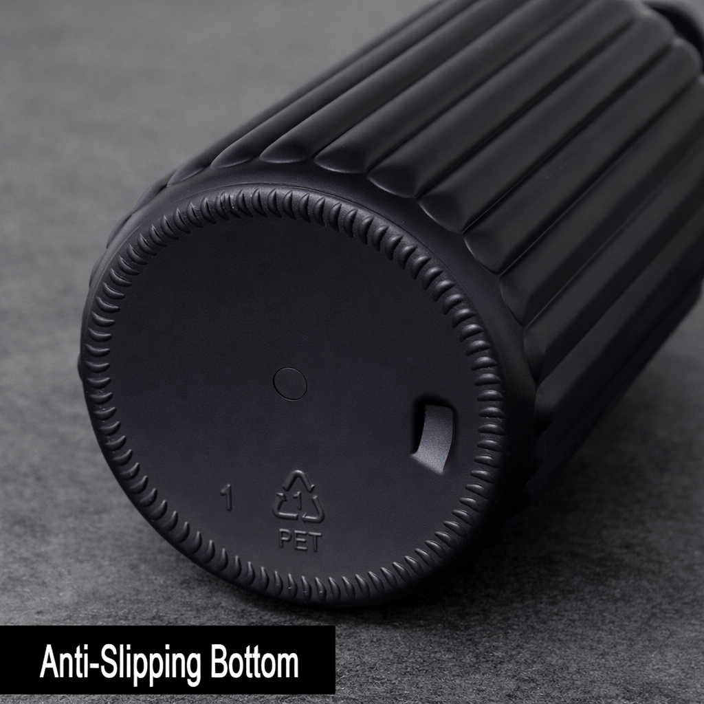 Luxury Ribbed Bathroom Accessory Set – Bamboo & Matte Finish (3 - Piece) - Glowonlite - Glowonlite