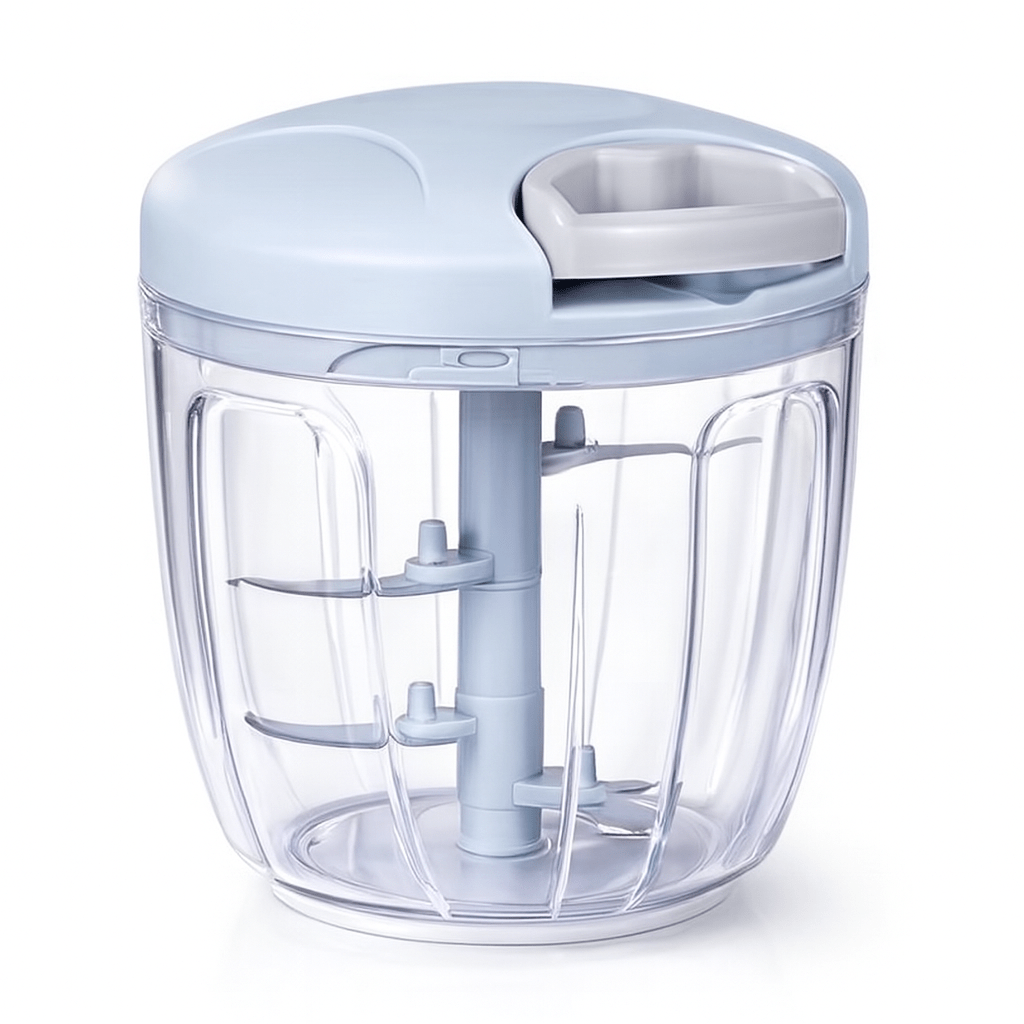 Manual Food Chopper – Multi - Blade Vegetable & Fruit Cutter - Glowonlite - Glowonlite