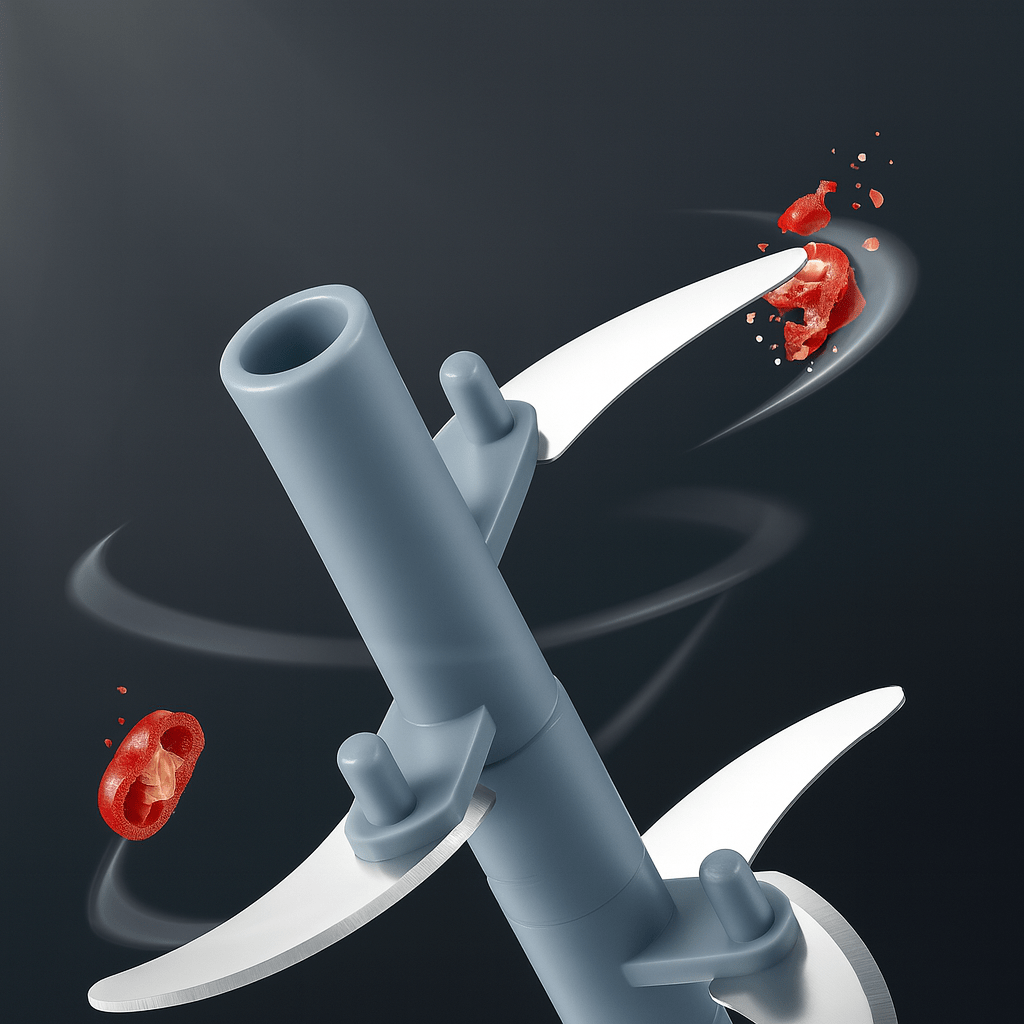 Manual Food Chopper – Multi - Blade Vegetable & Fruit Cutter - Glowonlite - Glowonlite