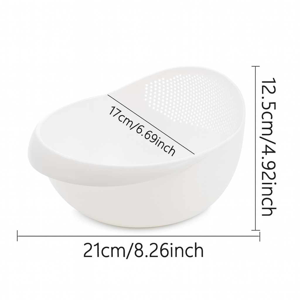 Multi - Purpose Rice & Veggie Washing Bowl - Glowonlite - Glowonlite