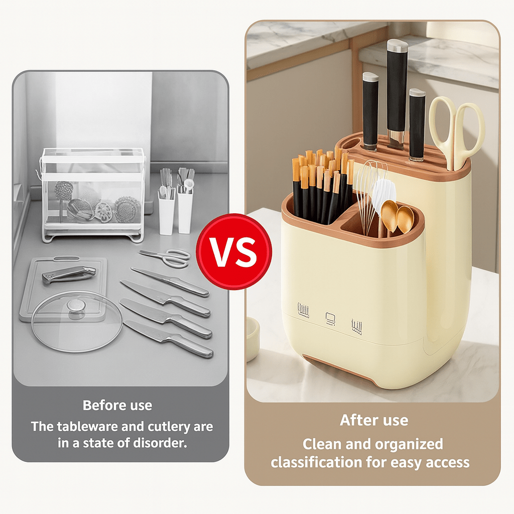 Multifunctional Kitchen Storage Organizer Set - Glowonlite - Glowonlite