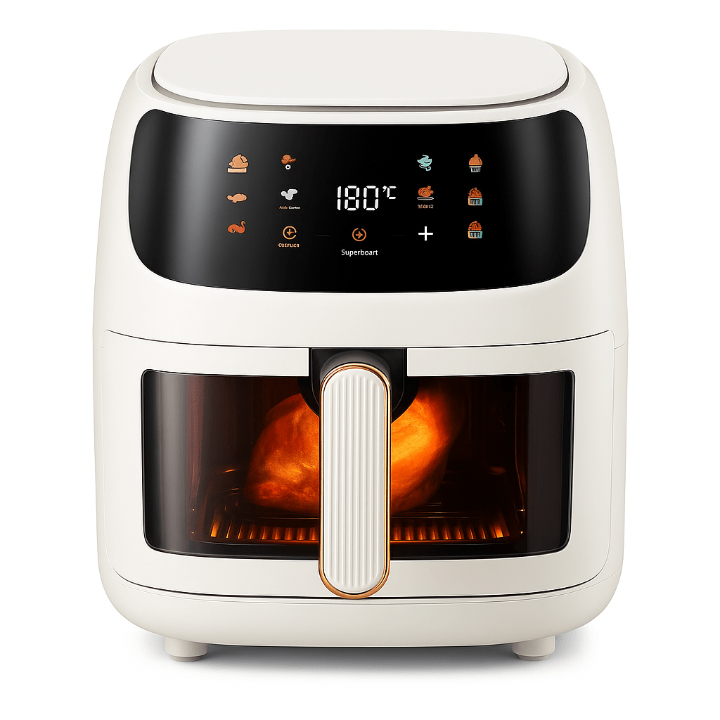 Premium Smart Touch Air Fryer (6L) – Oil - Free Healthy Cooking - Glowonlite - Glowonlite